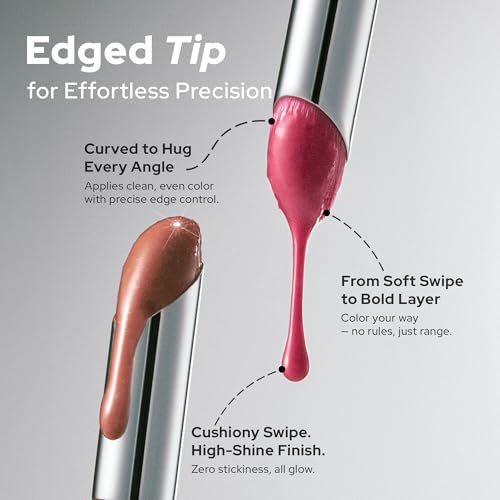 Unseen Balloon Tint ? Buildable Color, Long Lasting Glossy Lip Stain, Lightweight Lip Gloss (789 Small talk, 0.11 oz)