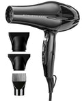 Ionic Hair Dryer 1875W Fast Blow-Drying with Multiple Settings & Attachments