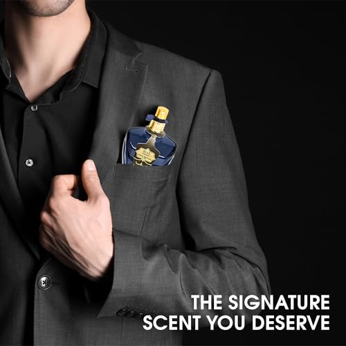 Men's Cologne Set - Blue Gold & Ultra Fragrances, 3.4 Fl Oz Each, Fresh Romantic Scent, Natural Spray, Variation: Blue Gold & Ultra