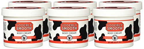 Udderly Smooth Body Cream Skin Moisturizer 12oz Pack of 6 - Fresh Variation