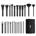 Moda Pro Full Face 25pc Makeup Brush Set with Travel Pouch