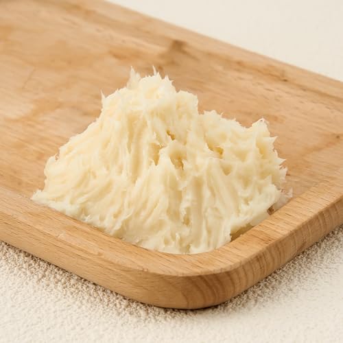 Raw Shea Butter, Unrefined African Shea Butter, Face & Body Care Moisturizer for Homemade Soap, Creams, and Lip Products with Premium Packaging, 16 oz Bottle (Can - 16 Oz)