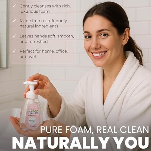 Foaming Hand Soap I Hand Soap l Clean Hands I Great Scent I Soft Hands I Make 15 bottles x 8 OZ = 120 Oz I 15 Packs(Water Soluble)
