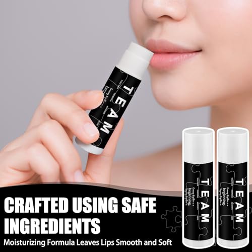 Team Black Lip Balm Bulk Pack - Employee & Teacher Appreciation Gifts