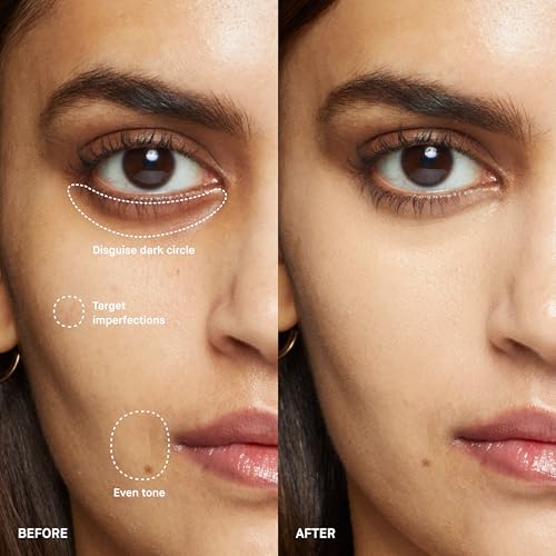 Bobbi Brown Skin Concealer Stick Warm Ivory 03 - Long-Lasting Cream for Dark Circles & Discoloration, 0.11 oz