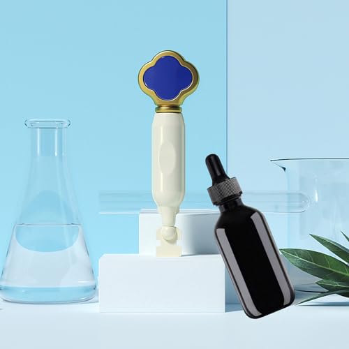 Easeen Black 2oz Glass Dropper Bottles for Essential Oils & Perfumes - 48 Pack