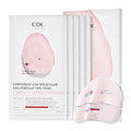 Overnight Collagen Lifting Face Mask 5 Sheets, Korean Face Lifting Deep Hydrogel Mask for Glass Skin, Anti-Aging with PDRN, Hyaluronic Acid for Elasticity, Firmness