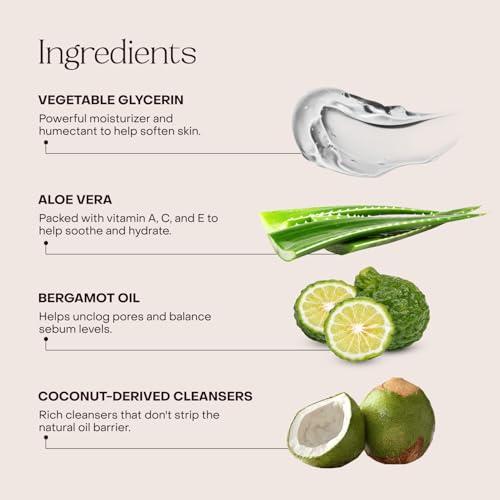 Everist Hydrating Body Wash Concentrate - Sensitive Skin, 3.4oz with Aloe & Glycerin - Body Wash Variation