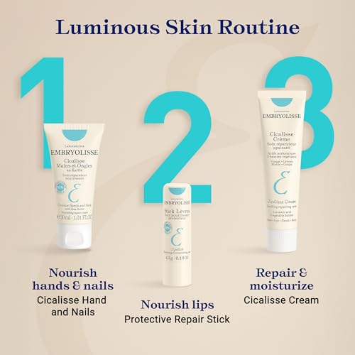 Embryolisse Protective Repair Lip Balm. Shea Butter Care for Hydration and Protection of Chapped and Dry Lips, 0.16 oz.