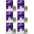 BURST Expanding Dental Floss (Mint Eucalyptus/240 Yards) | Stain Absorbing & Woven Teeth Floss with Xylitol Coating to Fight Cavities | Vegan | Paraben Free Expanding Floss