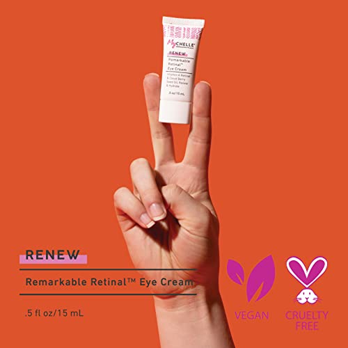 MyChelle Remarkable Retinal Eye Cream 0.5 Fl Oz - Anti-Aging Vitamin A & Plant Stem Cells