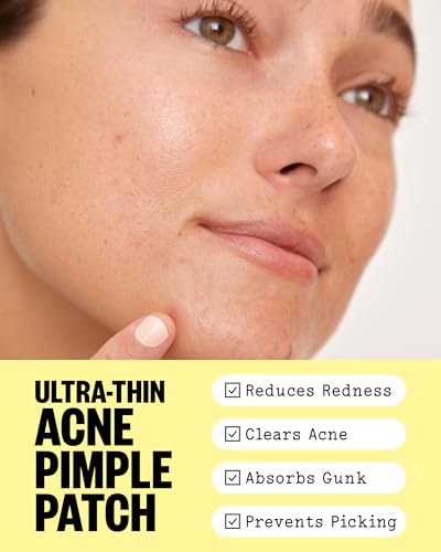 Acne Day Dot Invisible Hydrocolloid Pimple Patches - 40 Count - Discreet & Gentle Blemish Cover