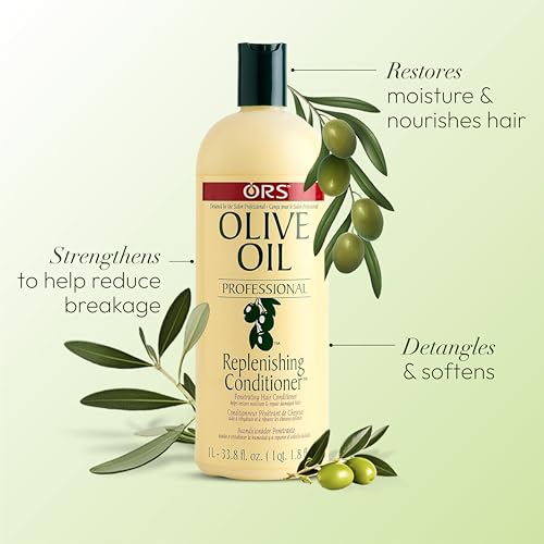 ORS Olive Oil Professional Replenishing Conditioner 33.8 Ounces (Pack of 2)