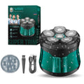 Professional 6D Rotary Head Shaver for Bald Men Waterproof Wet Dry Grooming