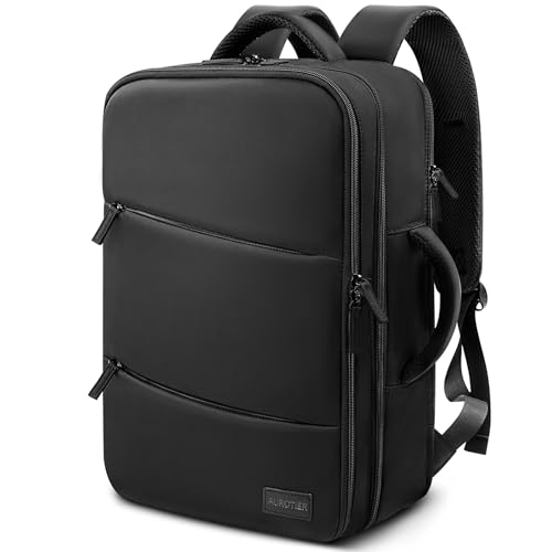 Barber Bag with Insulated Pocket, Portable Backpack for Clippers and Supplies, Travel Hairstylist Smart Bag with USB Charging Port, Water-resistant, Black