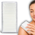White Disposable Shower Bath Sponge 50 Pack for Travel Hotel Camping - Hygienic & Portable