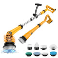 Denqir 1500 RPM Electric Spin Scrubber for DeWalt 20V Battery - Yellow