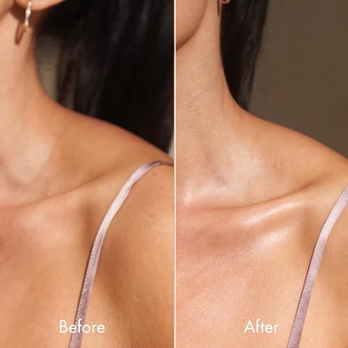 Kopari Brightening Silk Body Cream with 2% Niacinamide, AHAs & Kakadu Plum ? Hydrating Body Lotion for Radiant, Even Skin Tone, Lightweight, Fast-Absorbing, Juicy Pink Guava Scent, 6.7 oz
