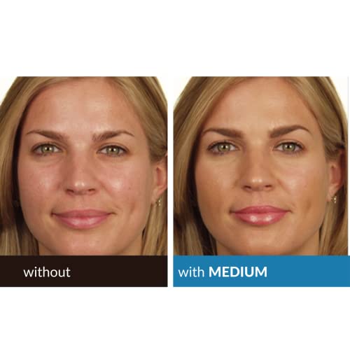 Mineral Foundation Powder with Brush - SPF 15, Light to Medium Coverage, 0.5 oz Medium - Talc-Free, Luminous Matte Finish
