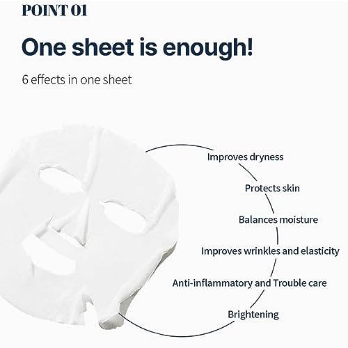 DERM¡¤ALL MATRIX Basic Dermal-Care Essence Mask 25g x 10 sheets. Perfect adherence All-in-One Mask. Moisturizing. Soothing. Full of Moisturizing Essence. Give skin some rest.