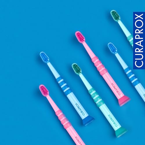 Baby Toothbrush Ultra-Soft Bristles for Gentle Gums - Pack of 4 - Random Colors