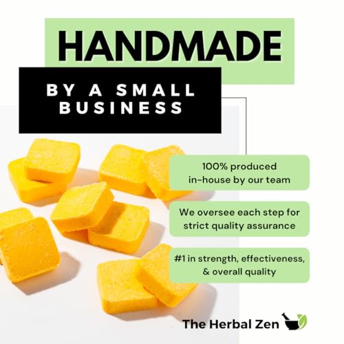 Herbal Zen Citrus Tropical Shower Steamers - 10 Count - Aromatherapy Relaxation