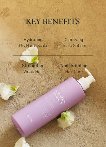 Laferme Laminaria Organic Clarifying & Hydrating Shampoo with White Musk - 16.9 Fl Oz