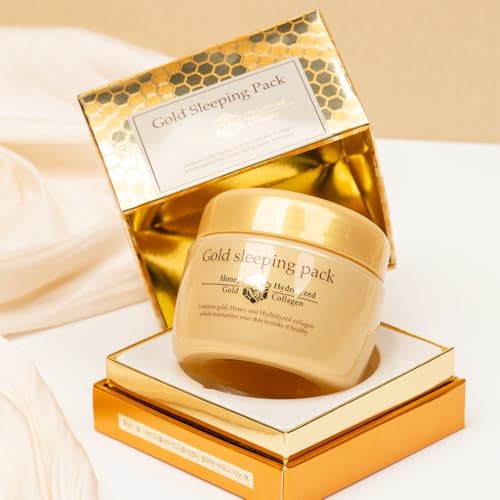Gold Sleeping Pack 150ml / 5.07oz Skin Clear and Moisturized
