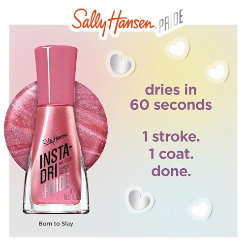 Sally Hansen Insta-Dri Pride - Born to Slay??, 0.3oz