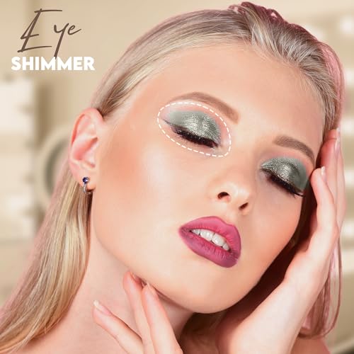 Boobeen 5-Color Eyeshadow Palette, Brown Neutral Tones with Matte Shimmer Glitter Finishes, Long-Lasting Everyday Makeup Palette£¬Blendable & Pigmented,Travel-Friendly