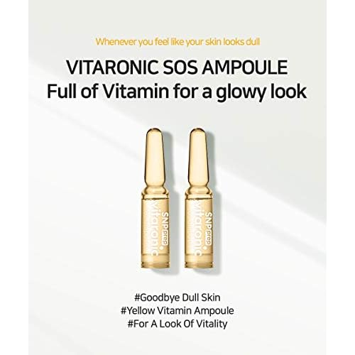 [K Beauty Snp] Variety Ampoule Sheet Mask Set & Vitaronic SOS Ampoule