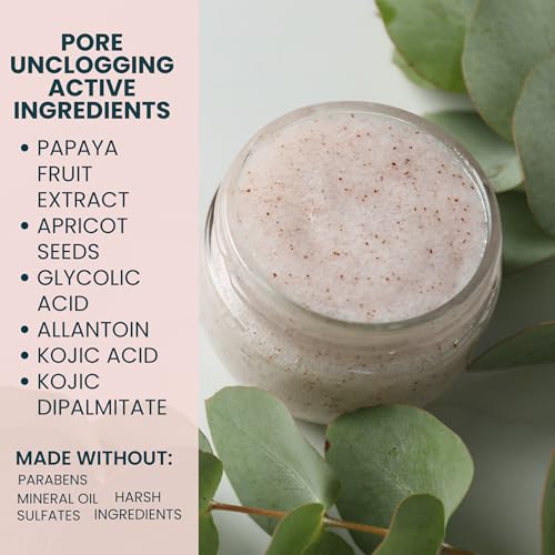 Ouiloe Bikini Exfoliating Scrub for Ingrown Hair & Razor Bumps - Sensitive Skin Care