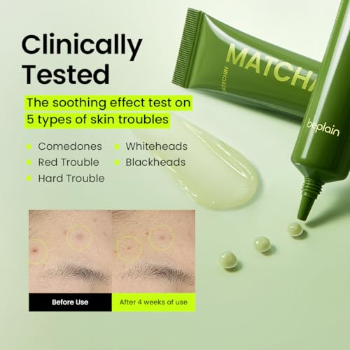 Matcha Face Cream with Niacinamide & Tranexamic Acid for Brightening & Even Skin Tone