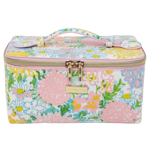 Lilly Garden Home Lilly Pulitzer Cosmetic Bag - Spacious Travel Makeup Organizer