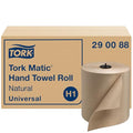 Natural Paper Hand Towels Roll 6 x 700 ft Tork Matic H1 Dispenser-Ready