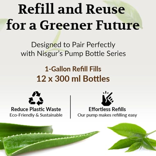 Hotel Body Lotion in Gallon Size 1 Gallon Each Total 2 Gallon Jugs with Extra Pump Dispenser to Refill Wall-mounted and Stand Dispenser Aloe vera, Green Tea Extract Infused Hotel Toiletries