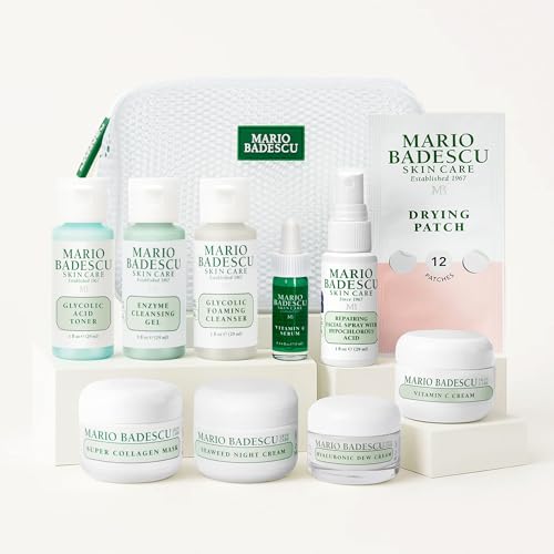 Mario Badescu 10-Piece Skincare Set with Brightening & Anti-Aging Products