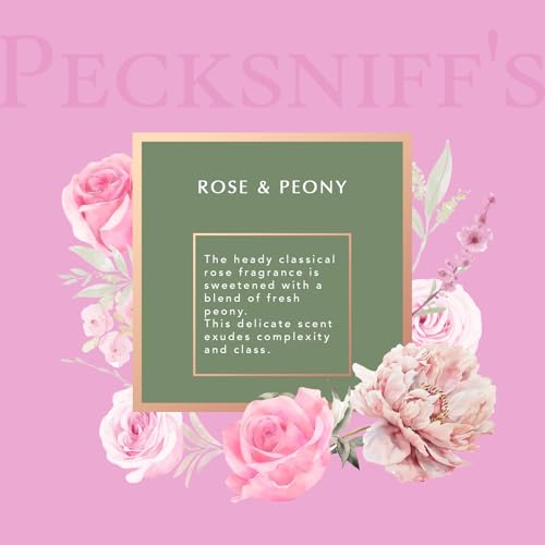 Pecksniff's Rose & Peony Moisturizing Shower Gel 750ml / 25.36 Fl Oz – Rose & Peony (Pack of 1)