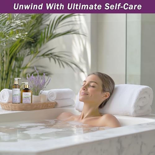 Aqua Elegante Bath Gift Basket for Women - Lavender & Tea Tree Oil, 1 Count