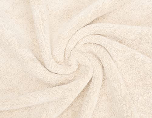 Ivory Organic Cotton Washcloths Pack of 6 - Ultra-Soft, Quick Dry, 650 GSM