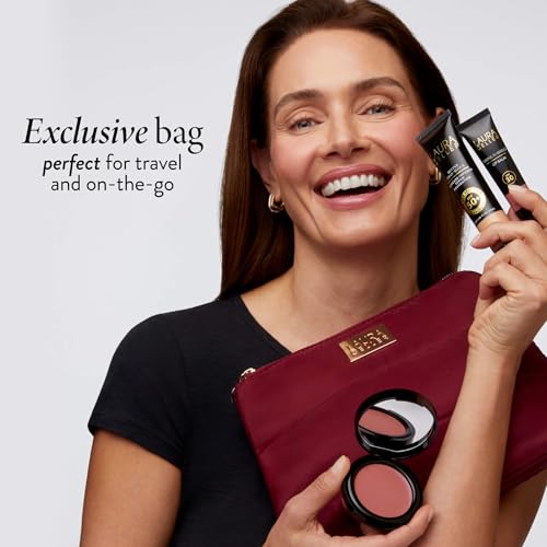 Laura Geller Medium SPF Skin Care Kit with Foundation, Blush & Lip Balm, Variation 03