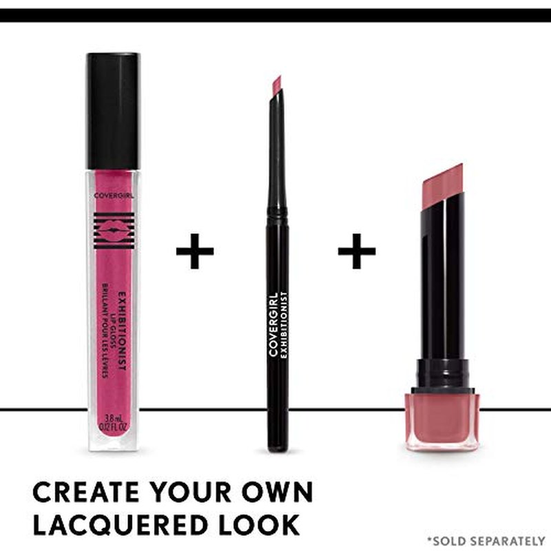 COVERGIRL Exhibitionist Lip Gloss, Pixie, 0.12 Fl Oz (Pack of 2)
