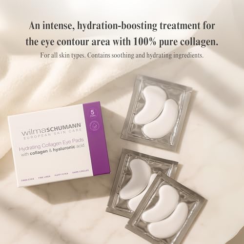 Wilma Schumann Collagen Under Eye Patches 5 Pack for Dark Circles & Puffiness