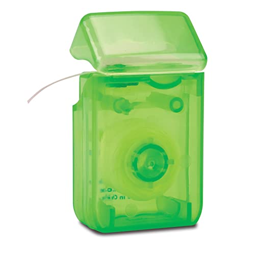 SmileGoods Sponge Dental Floss - Mint Xylitol, 12 Yards, Bulk Pack of 72 - Kids & Adults