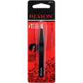 Revlon Expert Slant Tip Tweezers - Precision Stainless Steel, Non-Slip Grip, Pack of 5