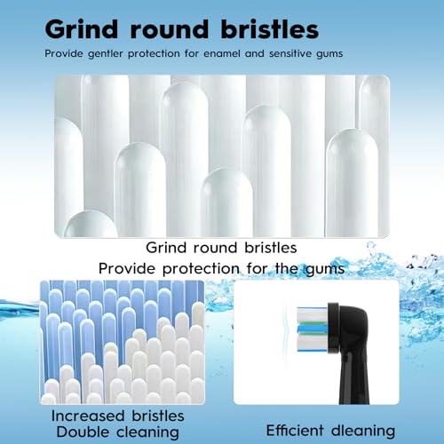 Electric Toothbrush Replacement Heads for Oral B iO Series - 8 Pack