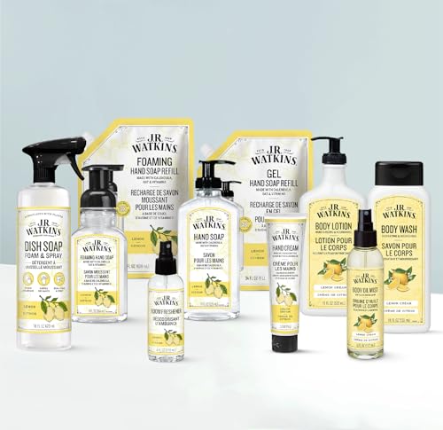Body Oil Mist with Lemon Cream Scent - Hydrating, Nourishing Moisturizer, 6 Fl Oz, Pack of 2