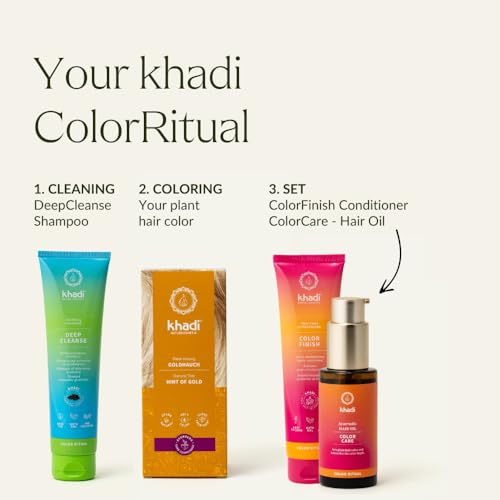 Herbal Hair Color for Shine & Gray Coverage - Natural Golden Blonde to Copper, 3.5 oz
