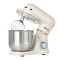 Kitchen in the Box 3.5 Qt Stand Mixer - Cream White Compact Electric Kitchen Mixer for Baking