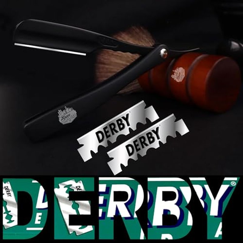 300 "Derby Professional" Single Edge Razor Blades for straight razor